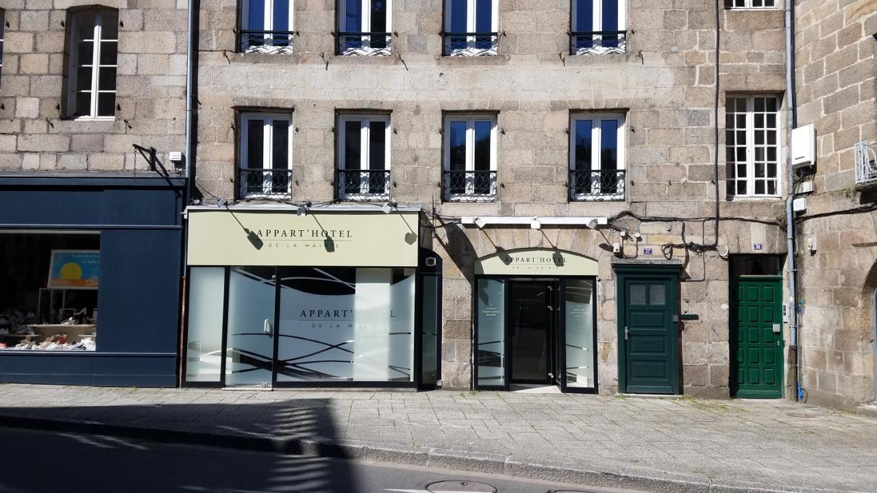 Appart'Hotel De La Mairie Morlaix Kültér fotó